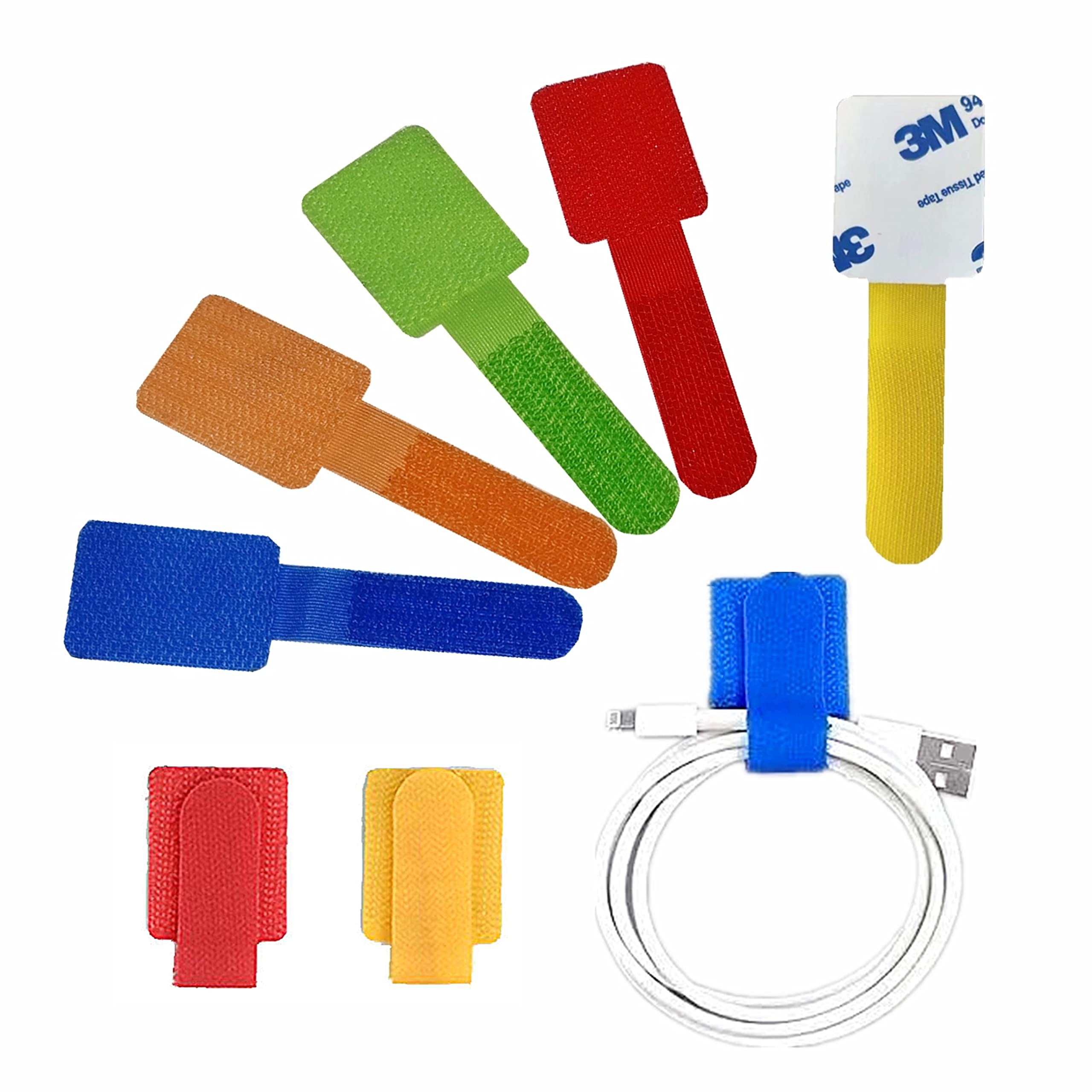 Maliben | Self-Adhesive Reusable Cable Organizer Set