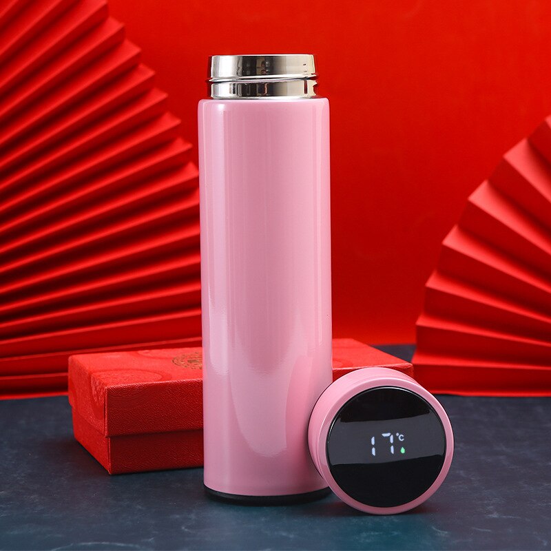 Maliben Smart Thermos Coffee Mug — LED Temperature Display, 510 ml