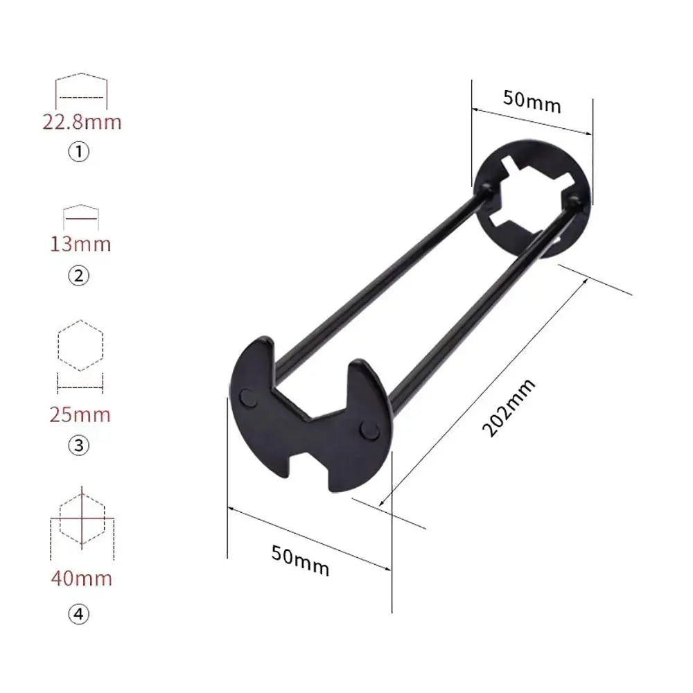 Maliben | Dual-Headed Easy Repair Faucet Wrench