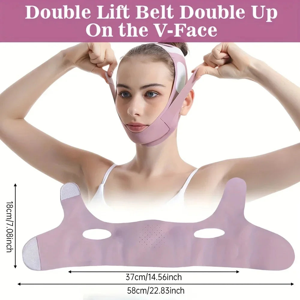 Maliben | V-Lifting Mask Faceform | 360° Facial Lifting | Breathable & Elastic | For Women & Men