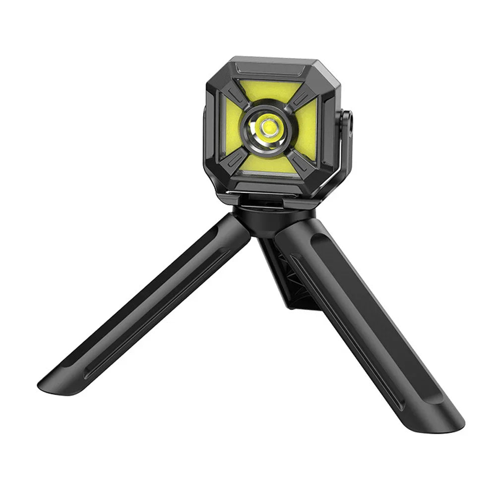 Maliben | Work Light Magnobeam Pro | Rechargeable & Dimmable | 1500 Lm Cob + Tg3 Spotlight | Magnetic & Ip66 Waterproof