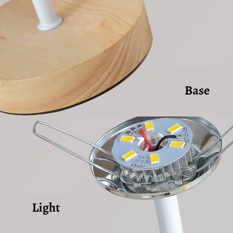 Maliben | Foldable Pleat Table Lamp - Stylish Foldable Led Table Lamp For Unique Interior Design