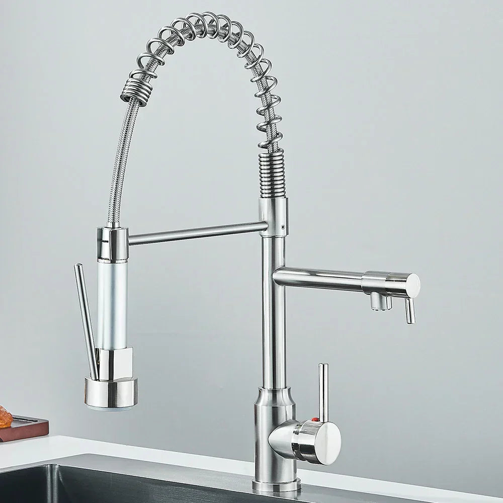 Maliben | SpringFlow – Kitchen faucet with dual outlet