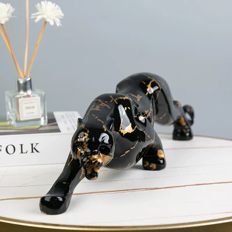 Maliben | Elegant Jaguar Stone Sculptor