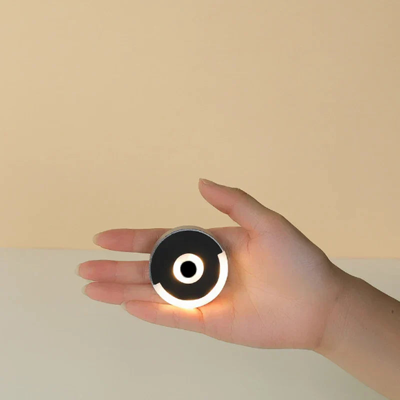 Maliben | Compact Circular Touch Led Portable Night Lamp