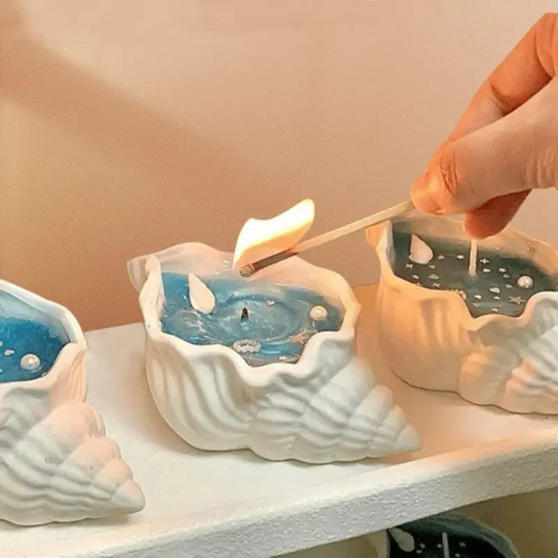 Maliben | Handmade Sea Shell Starfish Aromatherapy Candle