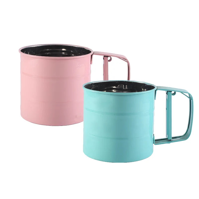 Maliben | Handheld Kitchen Flour Sifter Semi-Automatic Kitchen Gadget