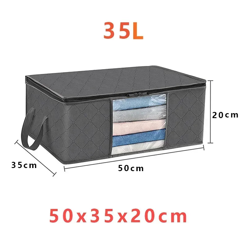 Maliben | Ordispace Storage Bag Clothing | Foldable & Large Volume | Ideal For Blankets & Closet Organization