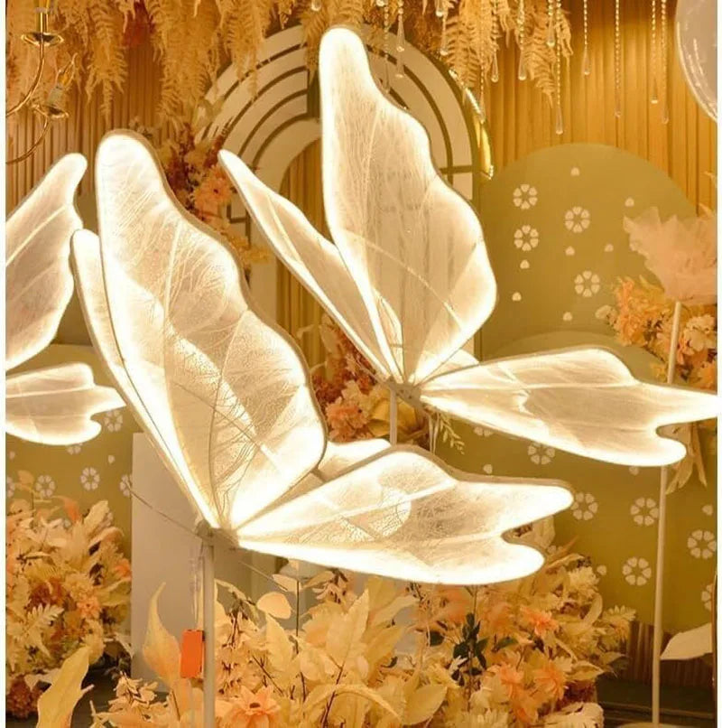 Maliben | Ceiling Lamp Elegant Decoration With Hanging Butterflies