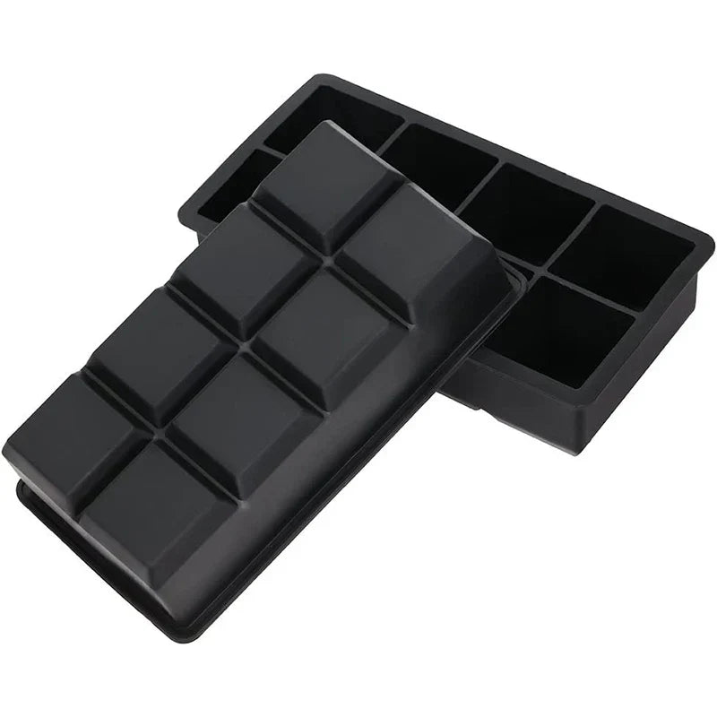 Maliben | Frostform Large Ice Cube Mold Made Of Silicone | Bpa-Free & Flexible | For Xxl Ice Cubes, Cocktails & Kitchen | Easy To Clean