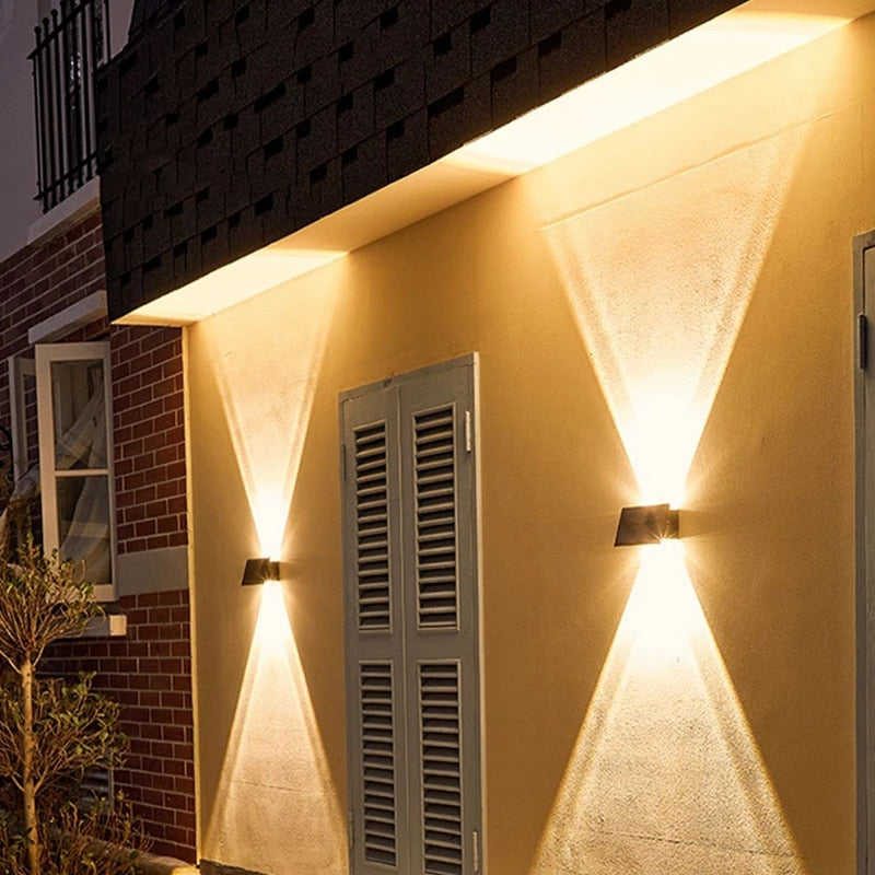 Maliben | Solarray – Sleek Solar Wall Lamp For Stylish Exteriors