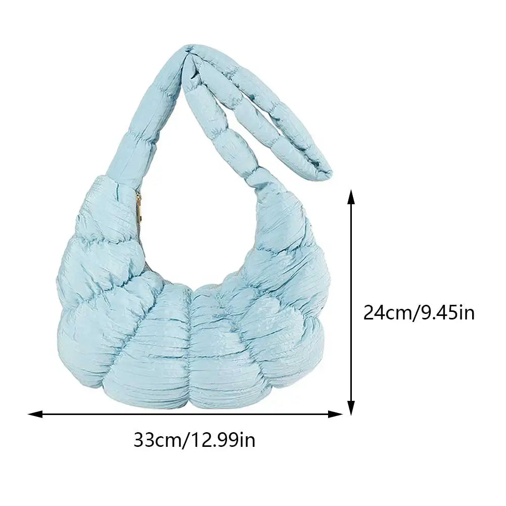 Maliben Puff Croissant Shoulder Bag