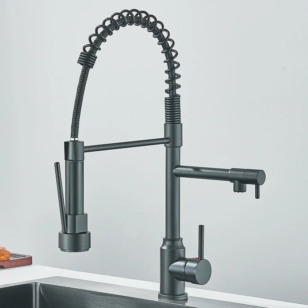 Maliben | SpringFlow – Kitchen faucet with dual outlet