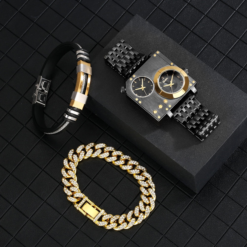 Maliben | Ultimate Time Keeper Square Watch Gift Set