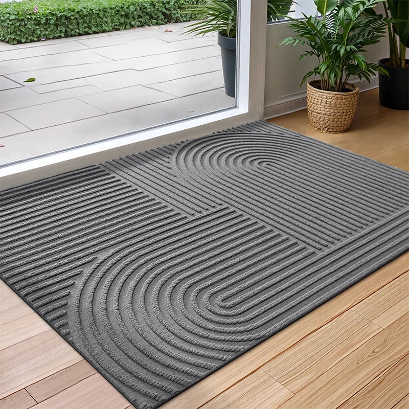 Maliben | Polyester Rubber Door Mat Non-Slip And Water-Absorbent For Indoor And Outdoor