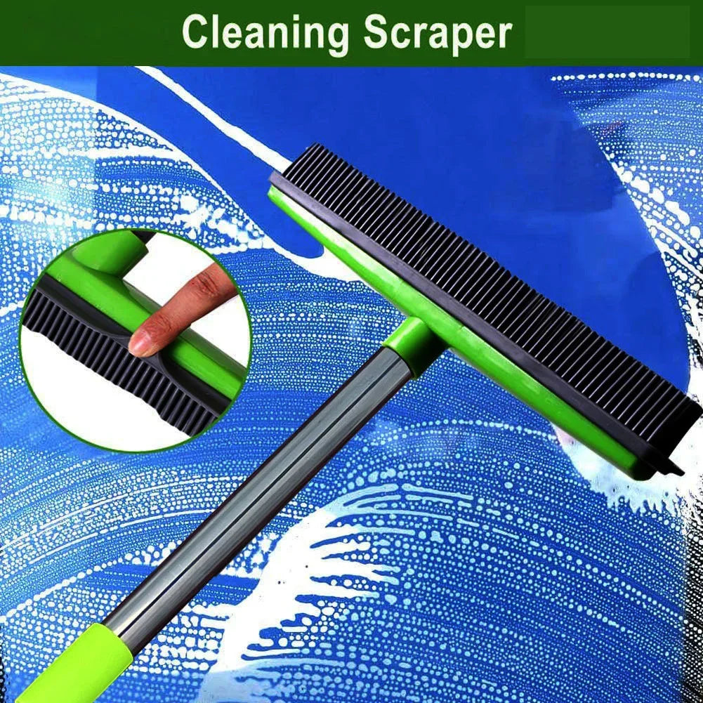 Maliben | Hair Catcher Telescopic Pet Carpet Sweeping Broom