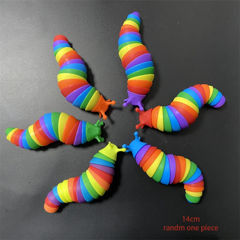 Maliben | Snail Playmate | Relaxation And Fun - Unique 3d Fidget Toy