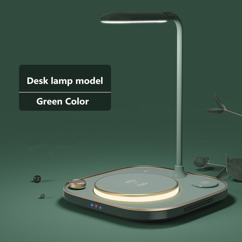 Maliben | Glow Wireless Charger Station Led Desk Lamp