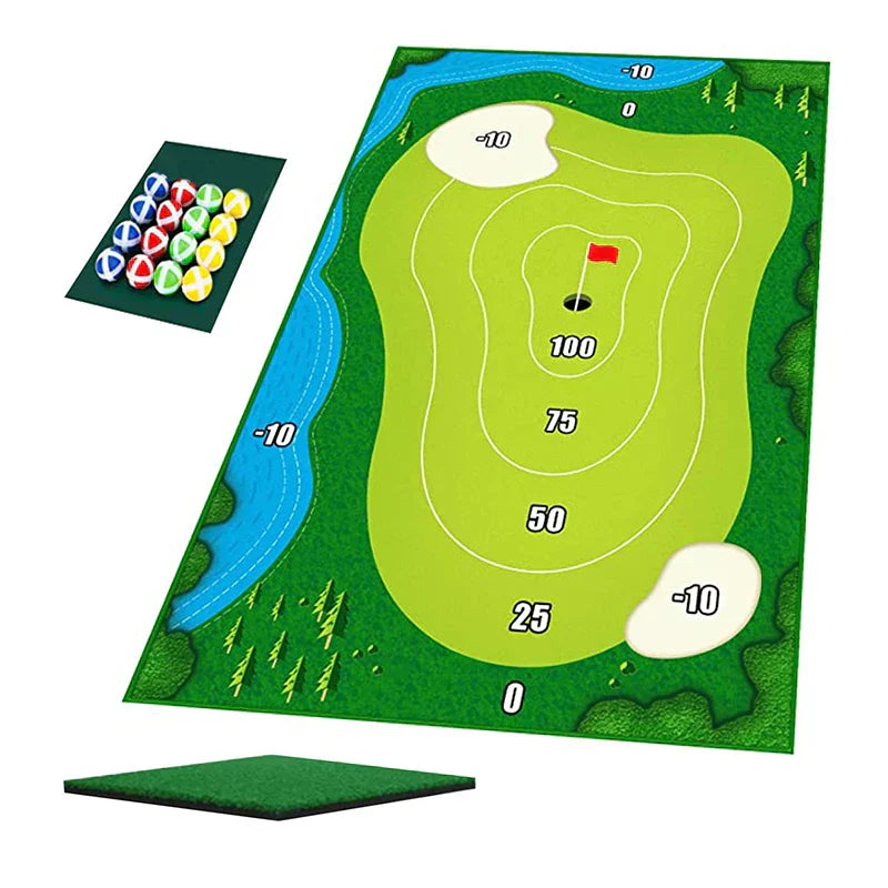 Maliben | Golfzone | Coziness And Golf Fun At Home - Washable Golf Mat For The Whole Family