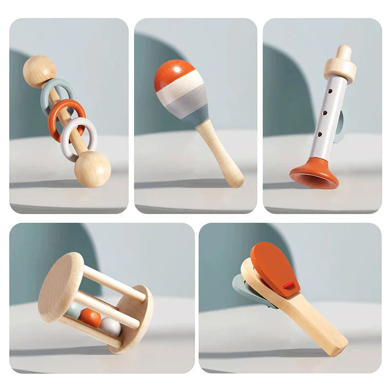 Maliben | Melodymates | Musical Discoveries - Educational Musical Instruments Set For Babies And Toddlers