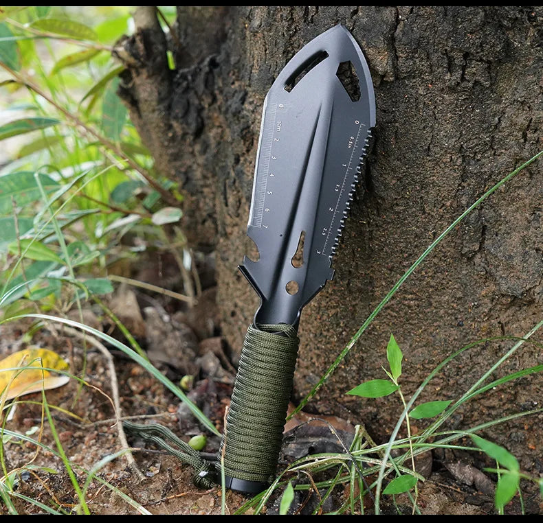 Maliben | Nordrek Multi-Function Camping Shovel | Ultralight & Compact | For Hiking, Survival & Outdoor