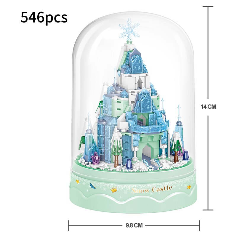 Maliben | Royal Architecture Cartoon Castle Music Box