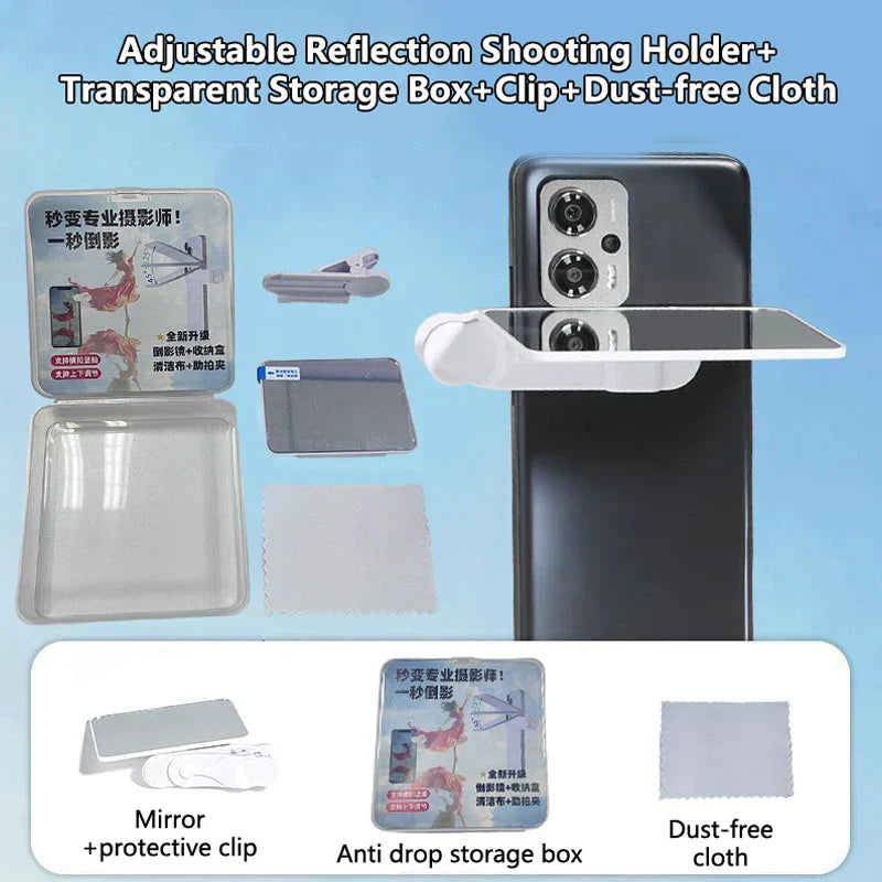 Maliben | Phone Camera Mirror Reflection Effect Clip Kit