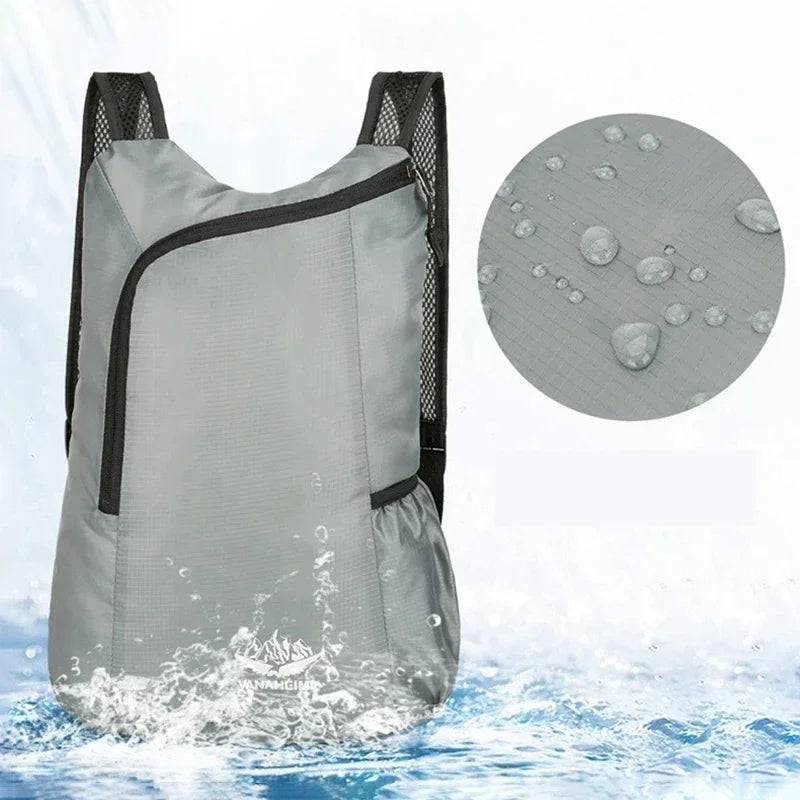 Maliben | Packfold Air | Folding Backpack 20l | Ultra-Light & Waterproof | Compact Storage | For Travel, Hiking & Everyday Use