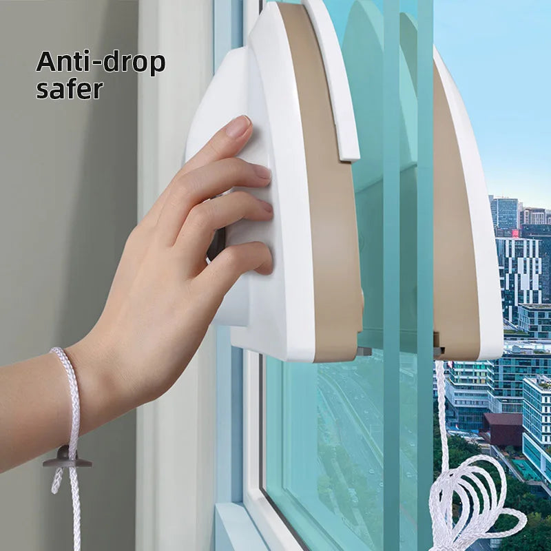 Maliben | Glaspure Magnetic WIndow Cleaner | For Single & Double Glazing | Water Squeegee With Magnetic Force | Available in 4 Variants