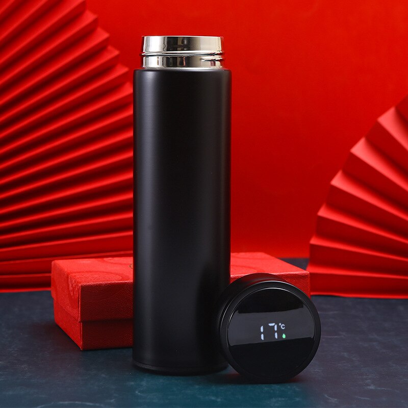 Maliben Smart Thermos Coffee Mug — LED Temperature Display, 510 ml