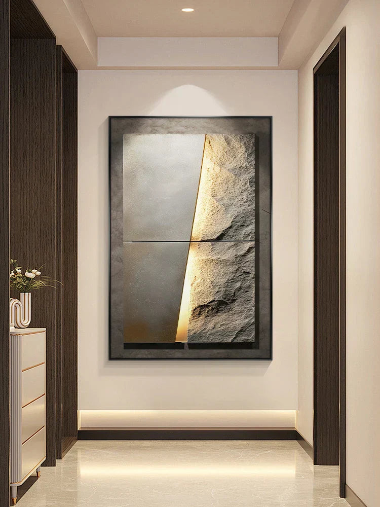 Maliben | New Rock Texture Led Porcelain Wall Lamp