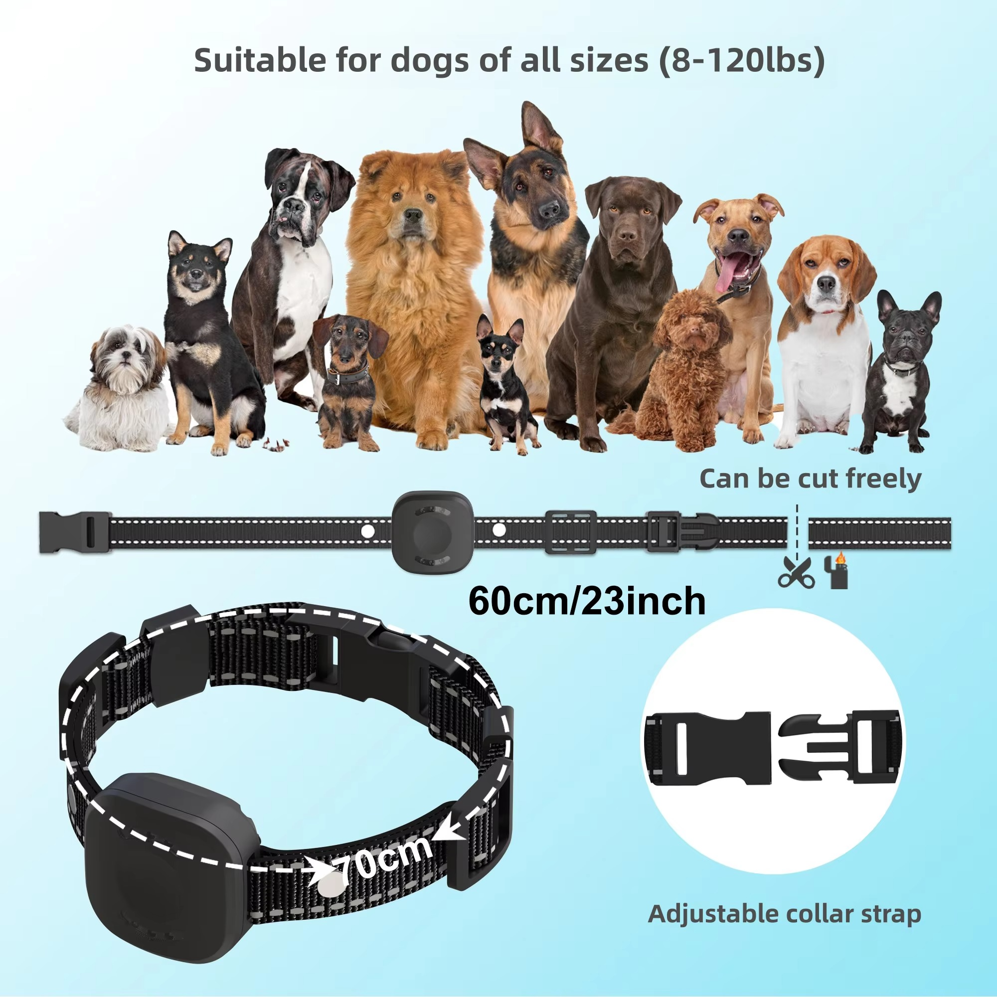Maliben Ultimate Safety 1,574.8 feet Wireless Dog Fence System with Rechargeable,...