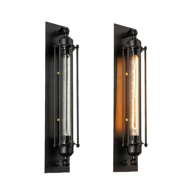 Maliben | Wall Lamp Retrolume | Vintage Edison Design | E27 Socket | Industrial Style For Interiors