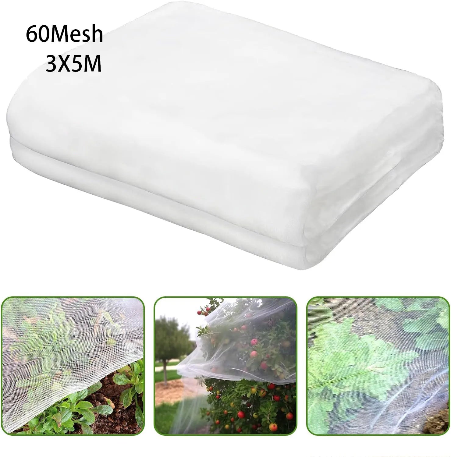 Maliben | Naturaviso Garden Net Insect Protection | Uv-Resistant & Tear-Resistant | Plant Protection Net Against Pests & Birds