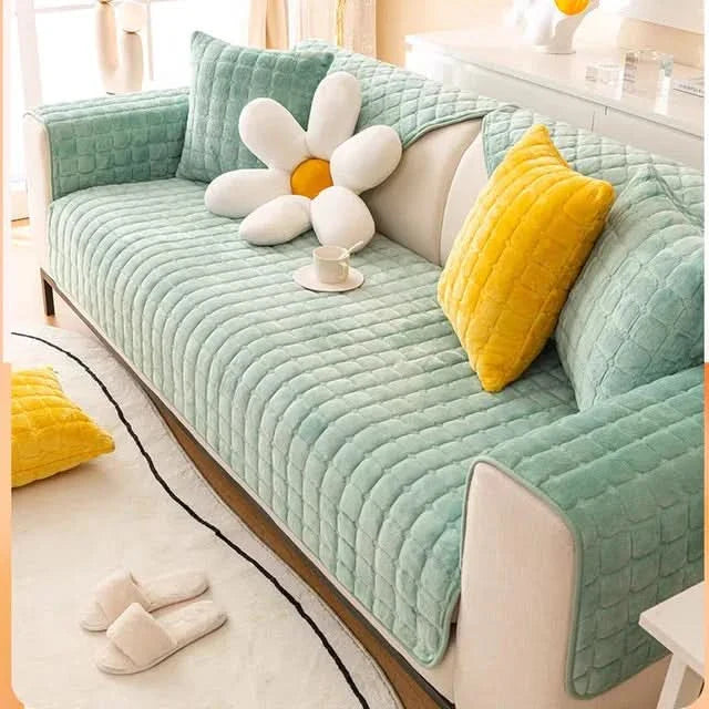 Maliben | VelvetCozy - Plush velvet anti-slip sofa cover for added elegance and comfort