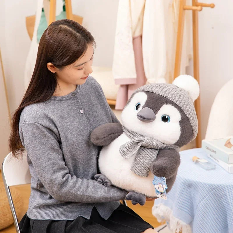 Maliben | Cozy Winter Penguin Plushie Toy