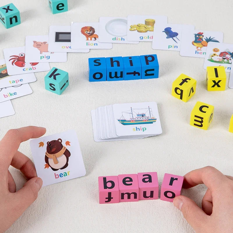 Maliben | Ecotoys Lettermatch Game | Stimulate Language Skills - Educational Toys For Children