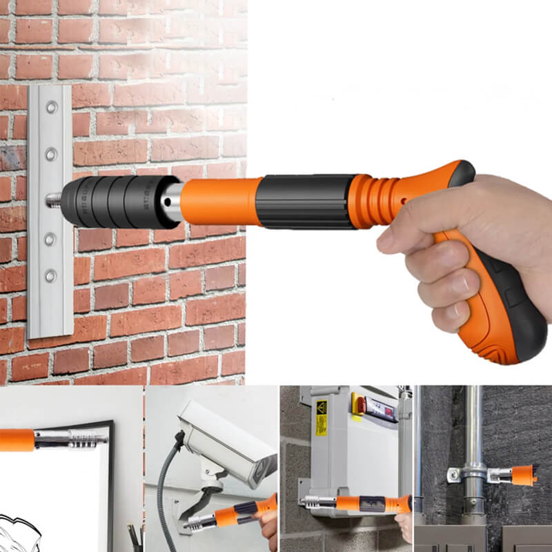 Maliben | PowerShot Concrete Nail Gun | Precise and Efficient Nailing for Concrete and Steel