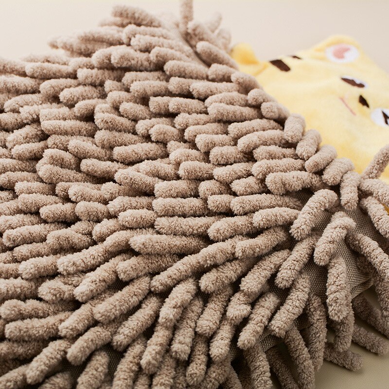 Maliben | Quick Water Absorber Bear Plush Hand Towel