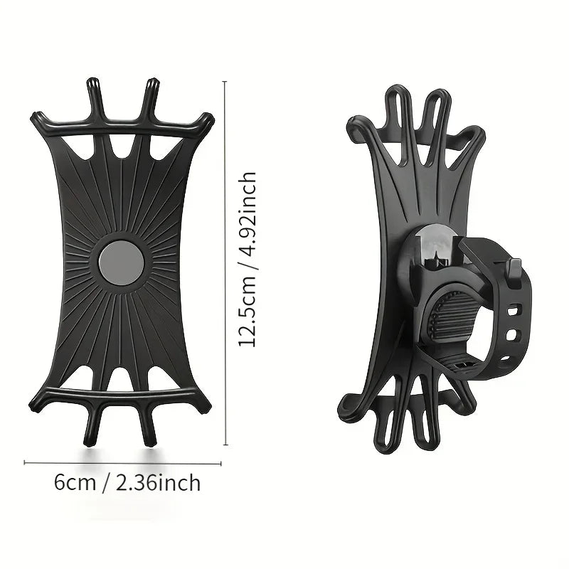 Maliben | Velogrip 360 | Smartphone Holder Bicycle & Motorcycle | 360° Rotatable | Universal & ShockproOf Made of Silicone