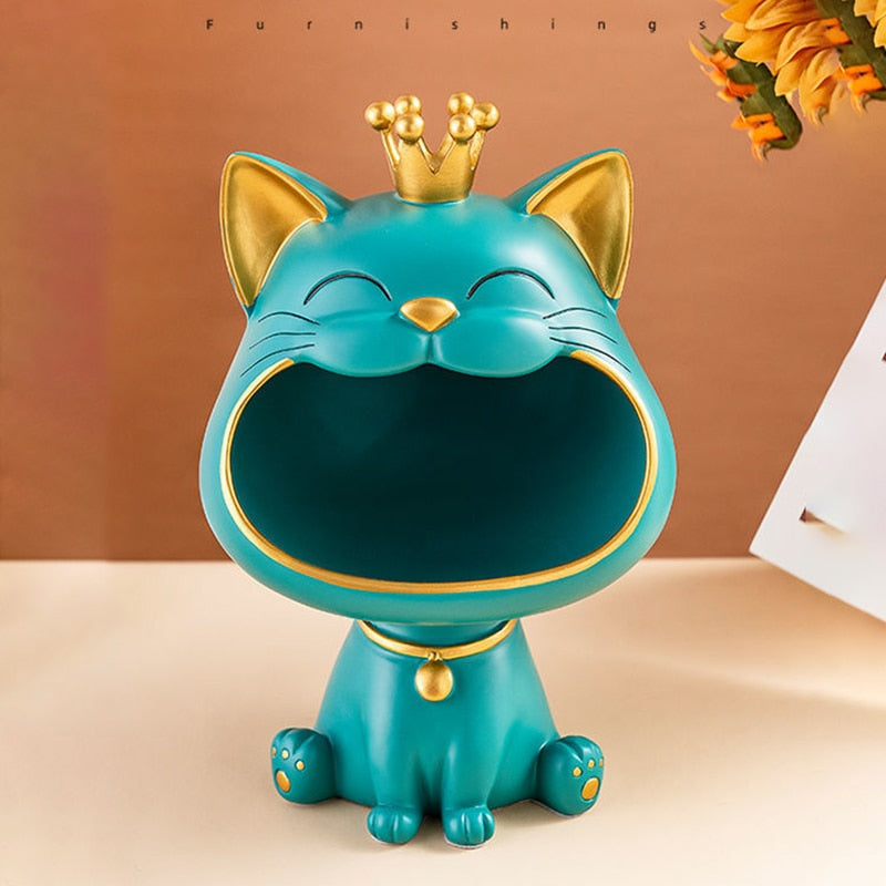 Maliben | Fortune Kitty Statue Home Storage Box