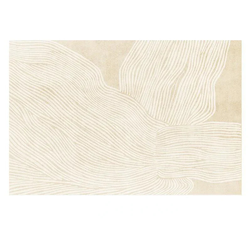 Maliben | Japanese Minimalistic Soft Rug Non-Slip High Pile Carpet Living And Bedroom