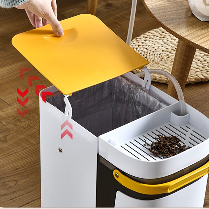 Maliben | 2in1 Dry & Wet Storage Easy Trash Can