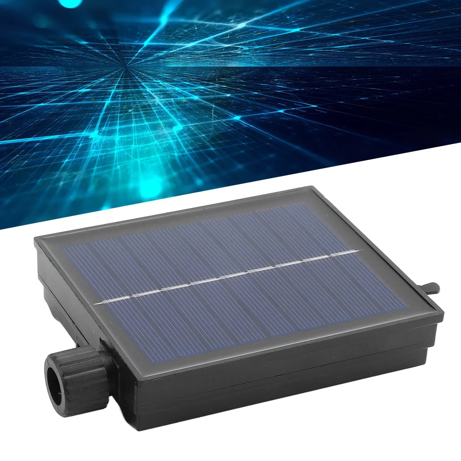 Maliben | Solvialux Solar Control Box For Fairy Lights | With Remote Control & 8 Modes | Dimmable & Waterproof Ip65