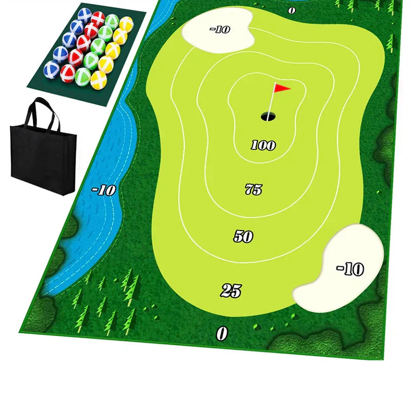 Maliben | Golfzone | Coziness And Golf Fun At Home - Washable Golf Mat For The Whole Family