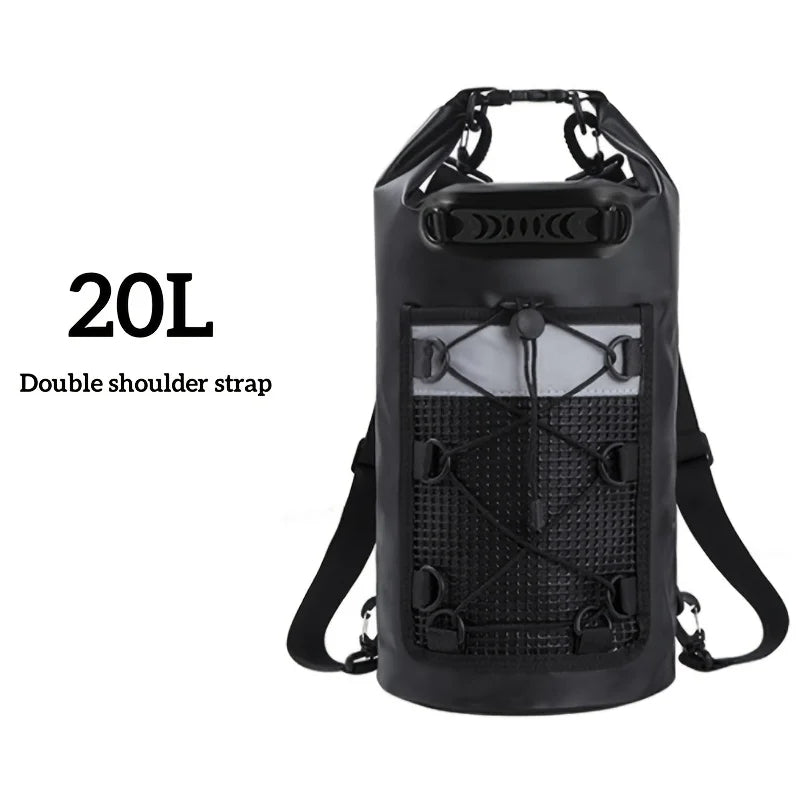 Maliben | Waterproof Dry Bag Aquarix Motion | 10/20/30 L | Rolltop & Shoulder Strap | For Kayak, Beach & Trekking