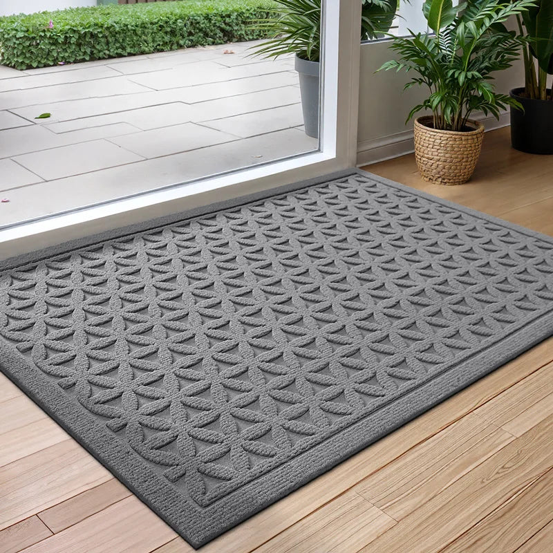 Maliben | Polyester Rubber Door Mat Non-Slip And Water-Absorbent For Indoor And Outdoor