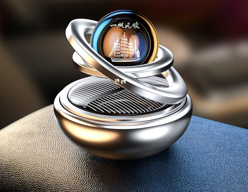 Maliben | Solar Car Air Freshener | Cool Design And Works On Solar Energy
