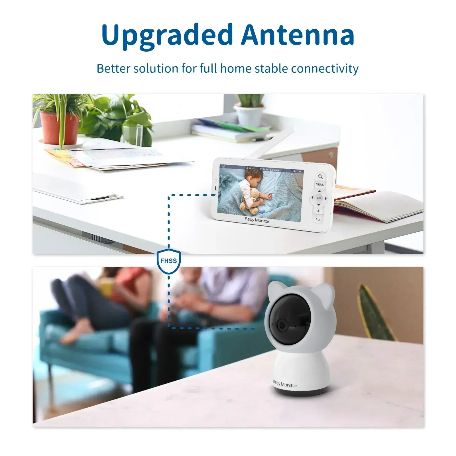 Maliben | Babysafe Camera - Ultimate Baby Monitoring With Hd Monitor
