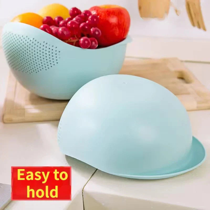 Maliben | Klarsieb Multifunctional Strainer | Travel Strainer & Draining Basket | For Fruits, Vegetables & Rice | Ergonomic Design